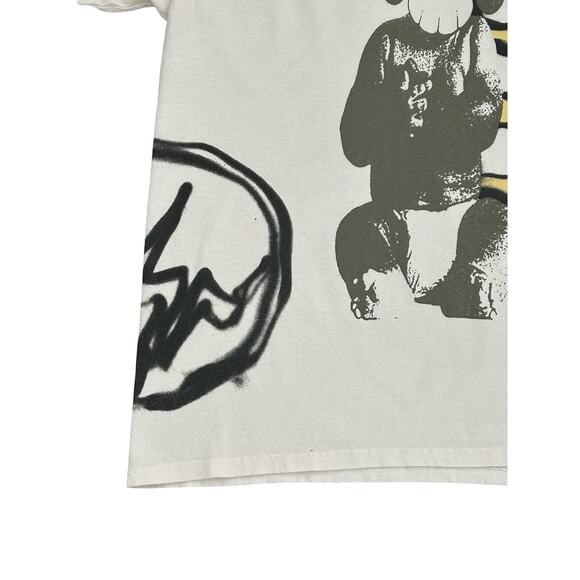 Travis Scott Cactus Jack x Kaws For Fragment Cream T Shirt Sz M - Picture 5 of 12